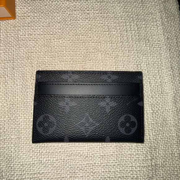Louis Vuitton double card holder monogram eclipse - Picture 3 of 5